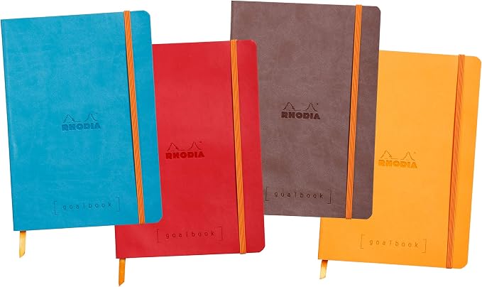 Rhodia Goalbook Journal, A5, Dotted - Daffodil Yellow