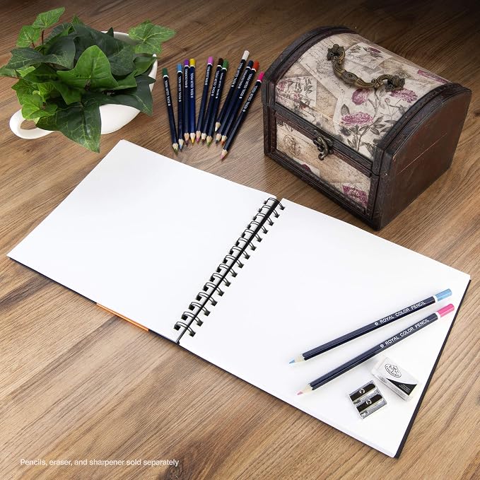 Bee Paper - 8"x 8" Bee Creative Color Pencil Drawing Journal
