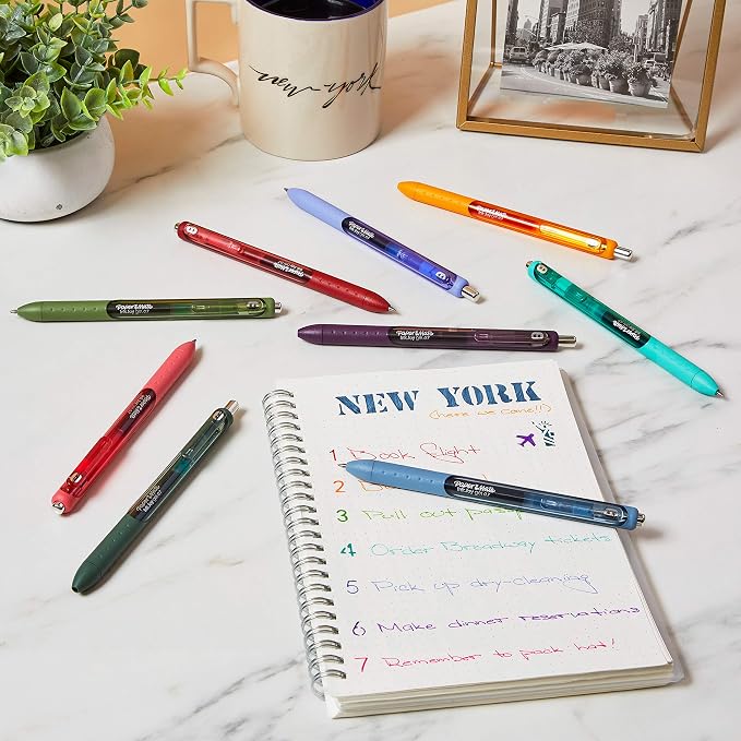 Paper Mate InkJoy Gel Pens, Retractable, Medium Point (0.7 mm),Office Supplies, Smooth, Colorful Ink, 36 Count (Pack of 6)