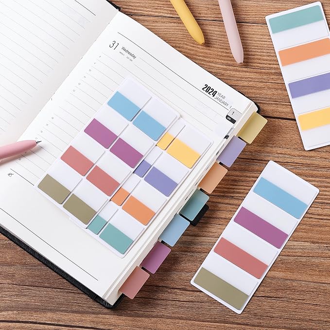 Mr. Pen- Sticky Index Tabs, 360 Pcs, Colorful Sticky Tabs for Notebooks | Page Markers, Page Tabs for Binders, Page Tabs Sticky Tabs for Books, Notebook Tabs, Book Sticky Tabs for Notebooks
