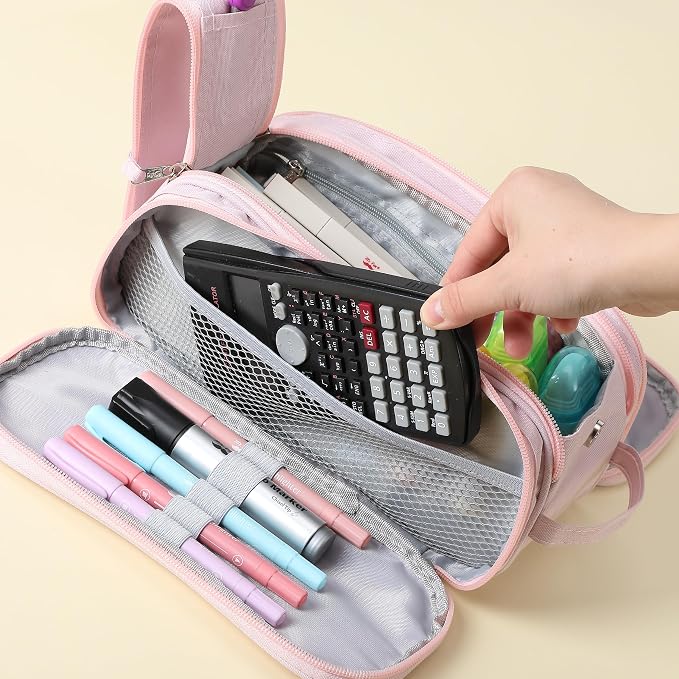 Mr. Pen- Large Capacity Pencil Case, Big Capacity Pencil Case | Big Pencil Pouch, Pen Pouch, Pen Bag
