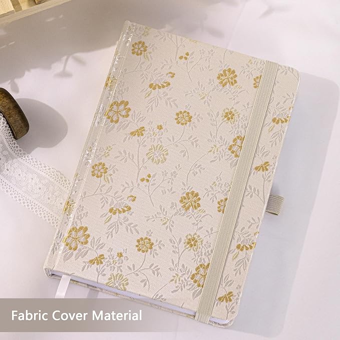 TIEFOSSI Lined Journal Notebook for Women Men, A5 Journals for Writing | 100gsm 316 College Ruled Pages Diary, Thick Paper, Perfect for Office & Home School Supplies, 8.4 X 5.8 In
