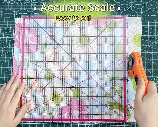 Quilting Rulers,2 Quilting Square Rulers(5", 10"),Quilting Squares | Square Rulers,Quilting Squares,Square Quilting Rulers