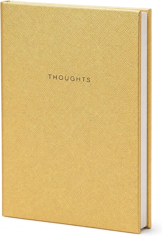 WORLD TRAVELER Eccolo A5 Hardbound Journal Notebook 256 Ivory Lined Pages | Sturdy Flexible Hardcover, 80GSM Acid-Free Ivory Pages, Smyth-Sewn Lay-Flat Binding, Ribbon Bookmark