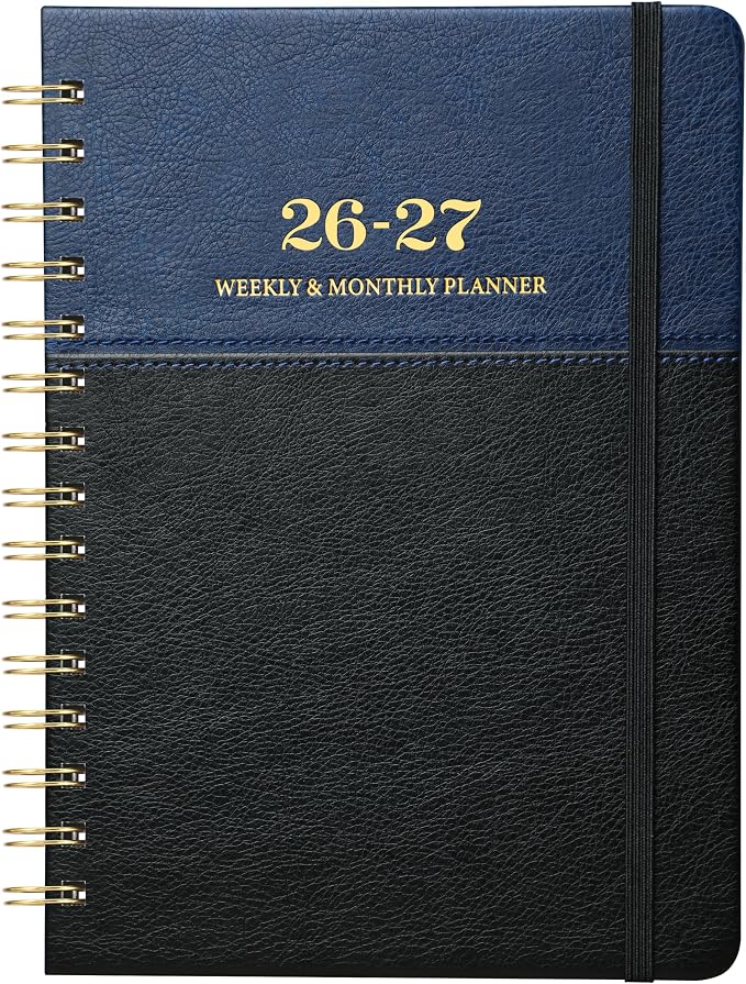 2026-2027 Planner - 2026-2027 Weekly Monthly Planner, 6.4" x 8.5" | July 2026 to June 2027, Academic Planner with Elastic Closure, Inner Pocket