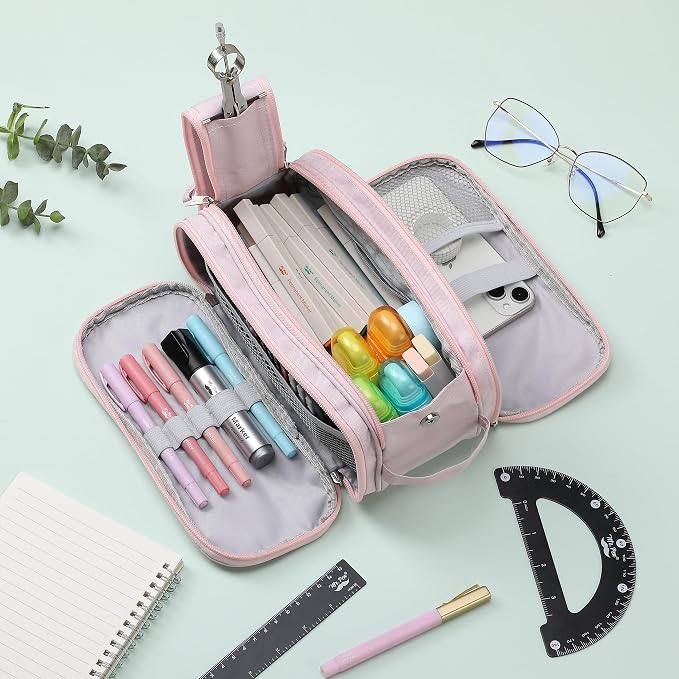 Mr. Pen- Large Capacity Pencil Case, Big Capacity Pencil Case | Big Pencil Pouch, Pen Pouch, Pen Bag
