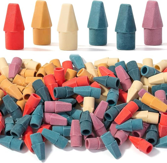 Mr. Pen- Pencil Erasers Toppers, 120 Pack, Colorful, Latex Free, No Smudge | Mr Pen Erasers for Pencils
