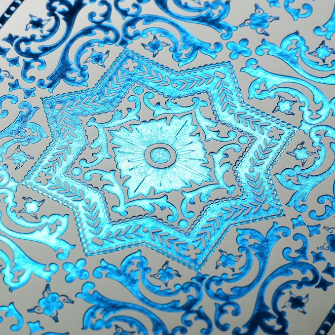 Gilded Vintage Leather Journal Hardcover Antique Diary Notebook | Ornate Decorative Pattern Cover, Premium Lined Paper, Classic Diary for Journaling, Writing, Poetry & Gifting