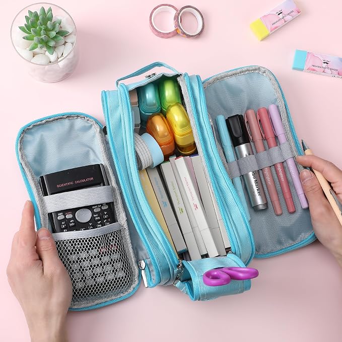 Mr. Pen- Large Capacity Pencil Case, Big Capacity Pencil Case | Big Pencil Pouch, Pencil Bag, Pen Case, Pen Pouch, Pen Bag, Pencil Pouches, Pencil Bags, Big Pencil Case, Large Pencil Case