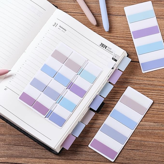 Mr. Pen- Sticky Index Tabs, 360 Pcs, Pastel Sticky Tabs for Notebooks | Page Markers, Page Tabs for Binders, Page Tabs Sticky Tabs for Books, Notebook Tabs, Book Sticky Tabs for Notebooks
