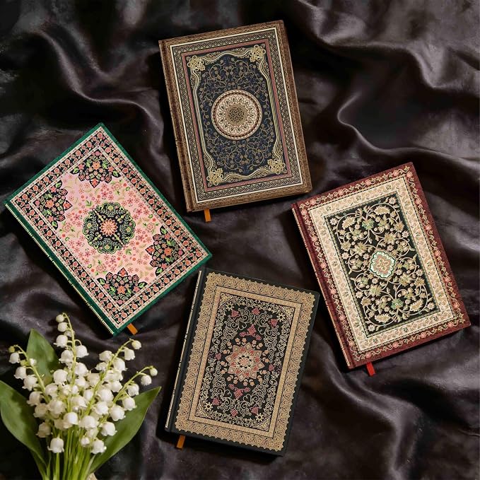 Mlife A6 Small Notebook,Lined Pocket Notebook Hardcover,Journaling Notebooks,192 Pages,100 GSM paper,3.74''* 5.5'',Mini Journal for Women and Man