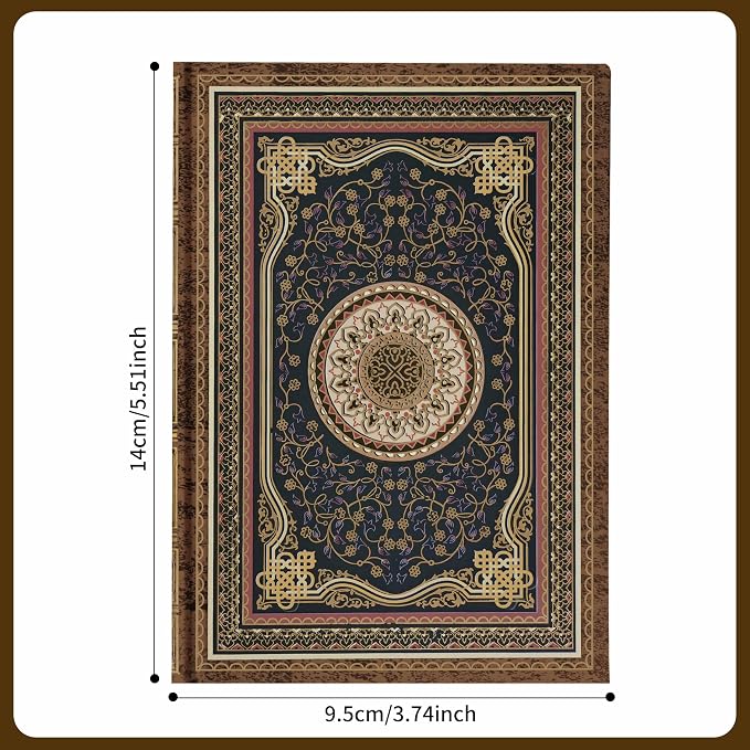 Mlife A6 Small Notebook,Lined Pocket Notebook Hardcover,Journaling Notebooks,192 Pages,100 GSM paper,3.74''* 5.5'',Mini Journal for Women and Man