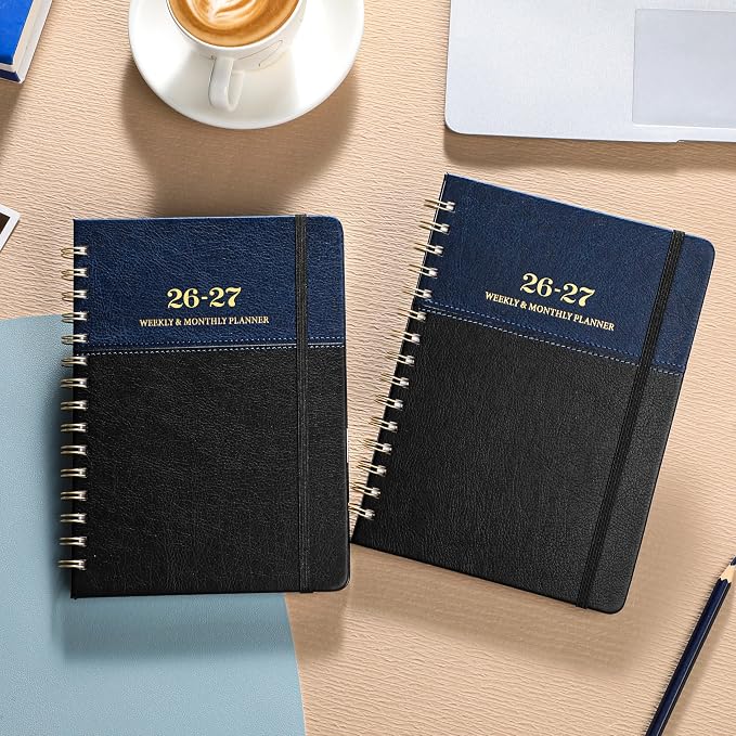 2026-2027 Planner - 2026-2027 Weekly Monthly Planner, 6.4" x 8.5" | July 2026 to June 2027, Academic Planner with Elastic Closure, Inner Pocket