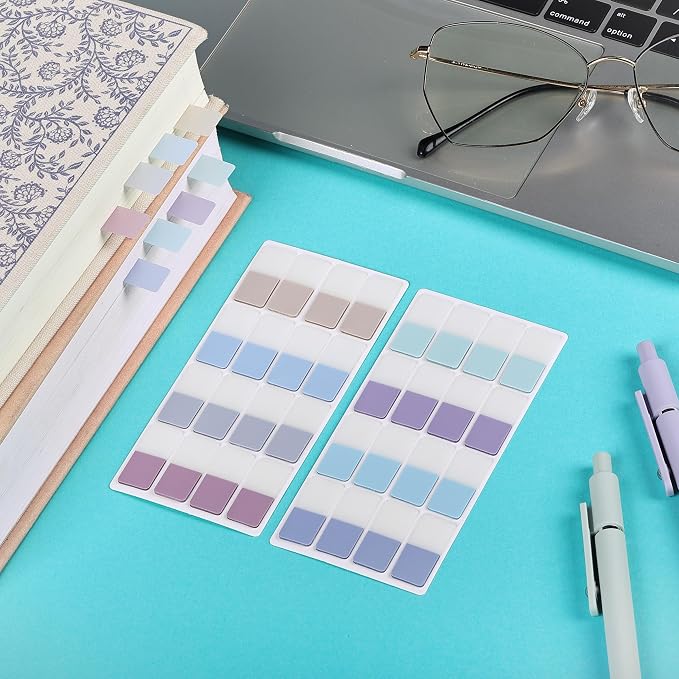 Mr. Pen- Sticky Index Tabs, 480 Pcs, Pastel Sticky Tabs for Notebooks | Page Markers, Page Tabs for Binders, Page Tabs Sticky Tabs for Books, Notebook Tabs, Book Sticky Tabs for Notebooks