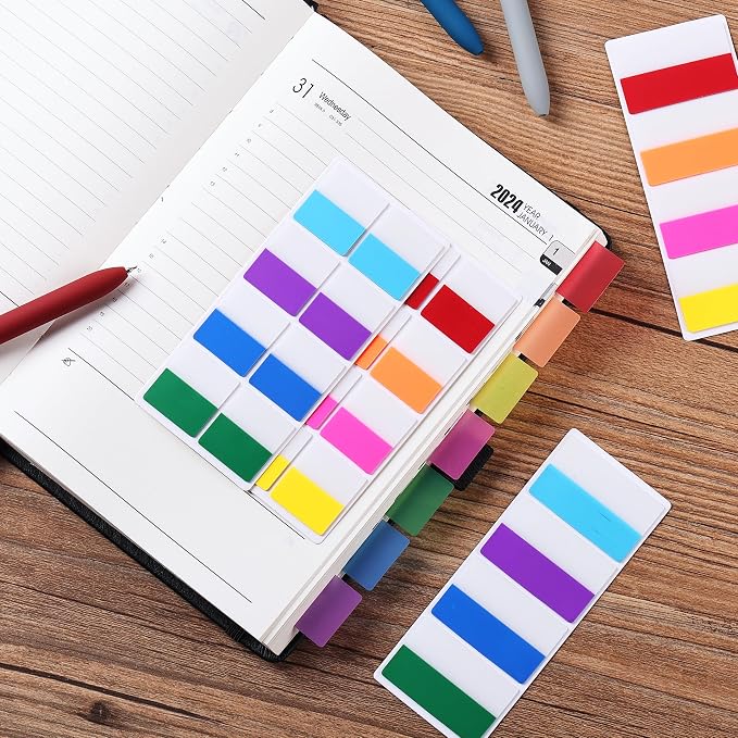 Mr. Pen- Sticky Index Tabs, 360 Pcs, Colorful Sticky Tabs for Notebooks | Page Markers, Page Tabs for Binders, Page Tabs Sticky Tabs for Books, Notebook Tabs, Book Sticky Tabs for Notebooks