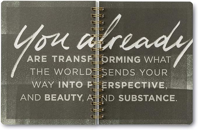 Compendium Spiral Notebook - You are here to do incredible things… — A Designer Spiral Notebook with 192 Lined Pages, College Ruled, 7.0”W x 9.25”H