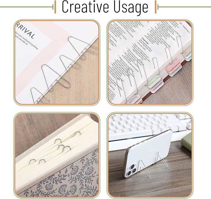 Mr. Pen- Assorted Binder Clips, Paper Clips, Rubber Bands