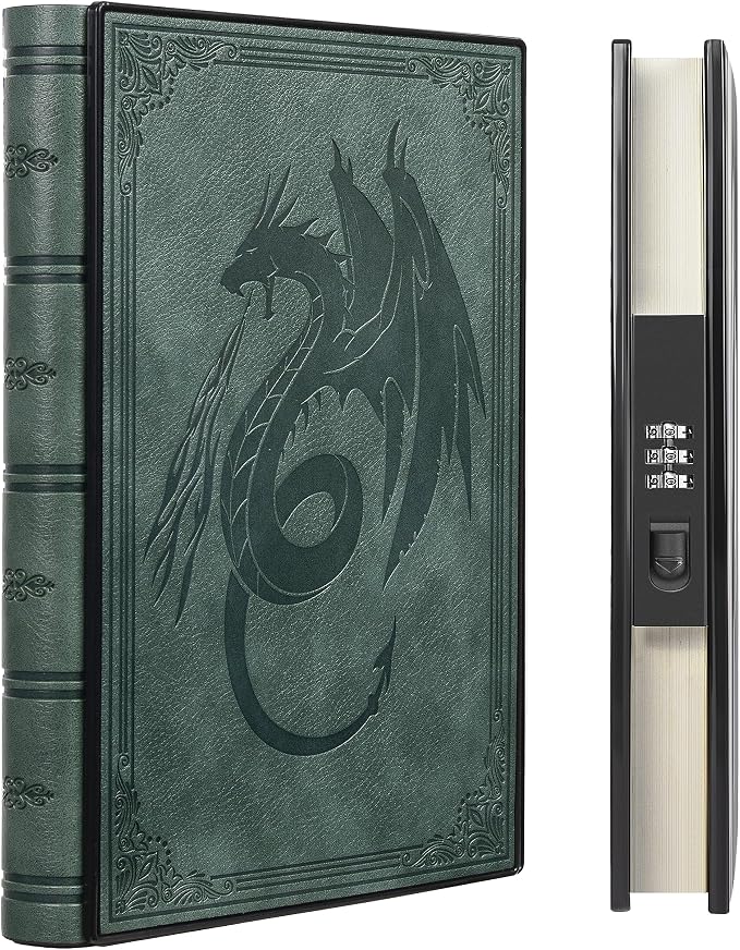 ZXHQ Diary with Lock, A5 Journal with Built-in Lock, 180° Lay Flat, Journal for Men & Women, Personal Planner Organizer, 220 Pages 120Gsm Paper, 5.9 x 8.5inch Premium Gray