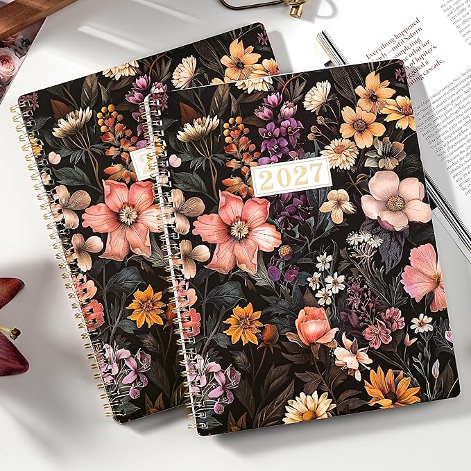 Indeme 2027 Planner, 2027 Planner Weekly and Monthly, Jan 2027 - Dec 2027, 11'' x 9", Calendar Planner, Colorful Monthly Tabs, Twin-wire Binding, Back Pocket, Holidays, Organization for Office Home School