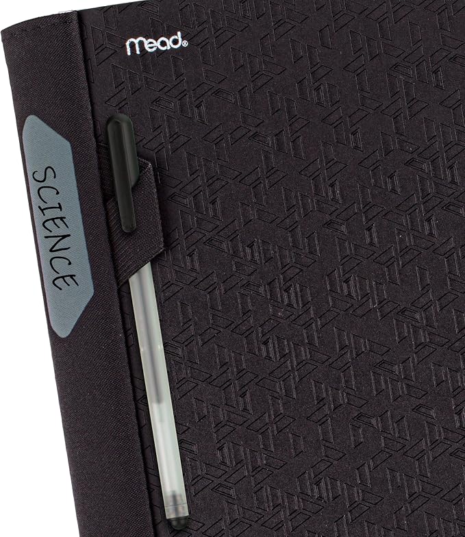 Five Star Advance Spiral Notebook + Study App, 5 Subject, College Ruled Paper, 8-1/2" x 11", 200 Sheets, Spiral Guard, Movable Tabbed Dividers, Pacific Blue (73150) (Pack of 6)