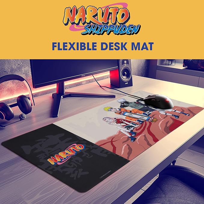 Solo Leveling Large Gaming Mouse Pad 31"x15" XL Computer Desk Mat, Anime | Oversized 31x15in Solo Leveling anime gaming mouse pad, smooth fabric top, stitched edges, non-slip rubber base.