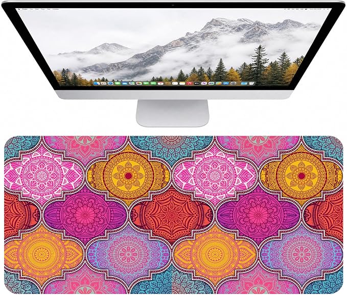 Desk Pad, Desk Matt for Desktop, Keyboard Mats for Desk, Large Desk Mat | Cork Desk Mat, Mouse Pads for Desk, Desk Pad Mat, Large Mouse Pad for Desk, Keyboard Mat, Computer Mats for Desktop