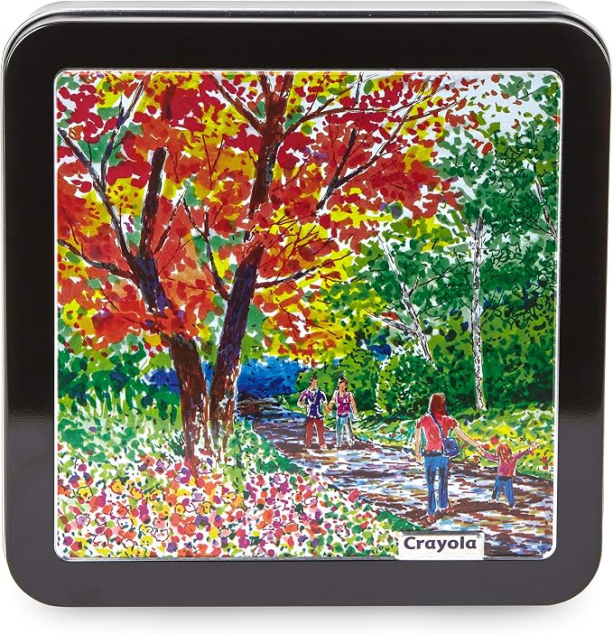 Crayola Sketch & Detail Dual-Tip Markers (16ct), Adult Coloring Set, 32 Colors, Fine & Brush Tip Art Markers, For Calligraphy & Drawing