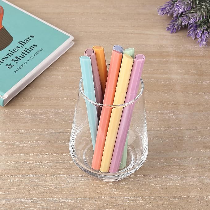 Mr. Pen- Aesthetic Highlighters No Bleed, 8 Pack, Chisel Tip | Cute Bible Highlighters Assorted Colors for Journaling, Highlighting, Underlining, Fast Dry, Back to School Supplies