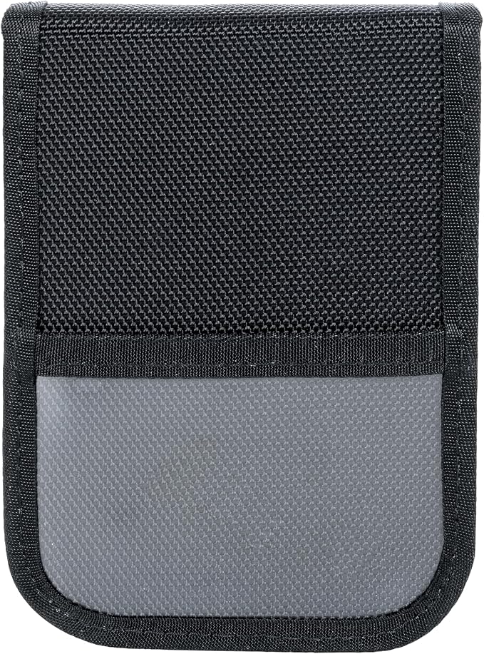 Notebook Cover Notepad with Cover Flip Notepad Holder Fit 3.5 * 5.0 inch Notebooks（Ballistic Nylon