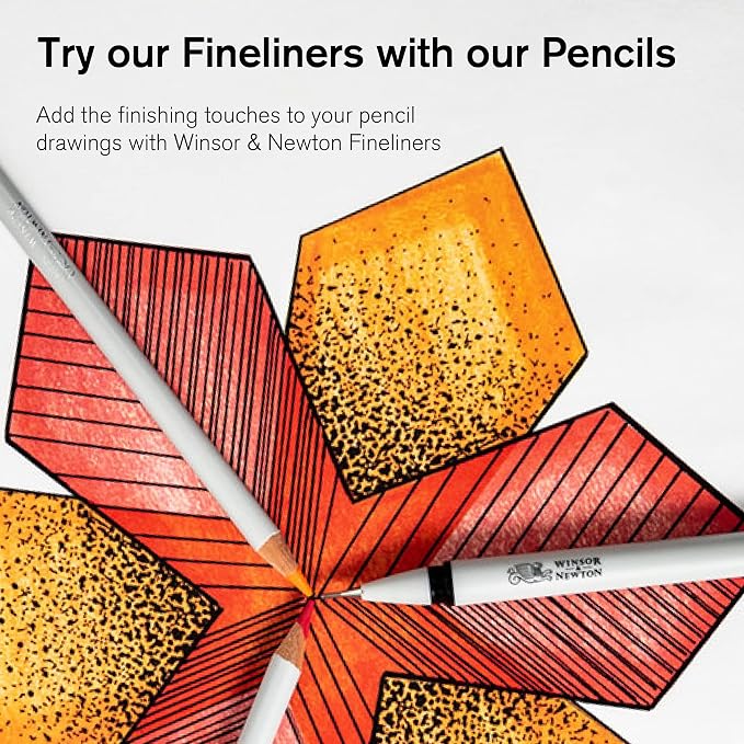 Winsor & Newton Studio Collection Artist Pencils, Color Pencils, Set of 12