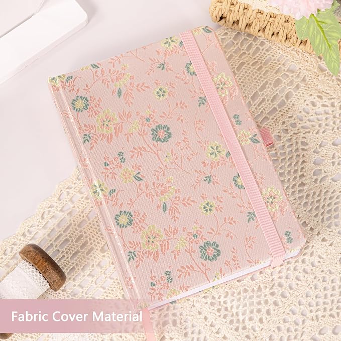 TIEFOSSI Lined Journal Notebook for Women Men, A5 Journals for Writing | 100gsm 316 College Ruled Pages Diary, Thick Paper, Perfect for Office & Home School Supplies, 8.4 X 5.8 In