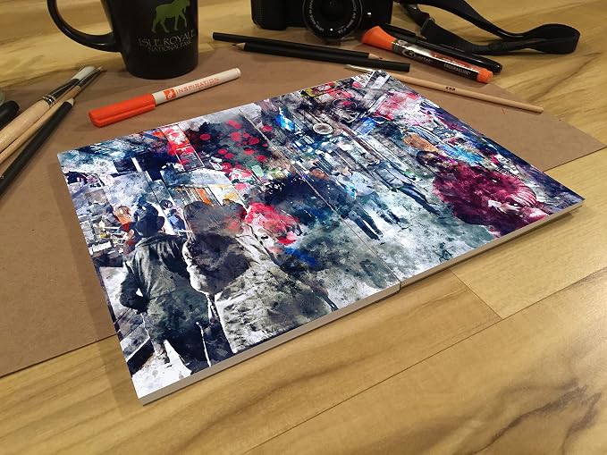 Design Ideation Lay Flat Sketch. Removable Sheet Sketchbook. Premium Paper. Smart-Bind Reinforced Lay Flat Binding. (8.5" x 11") LF-2550-LS (1 Book)