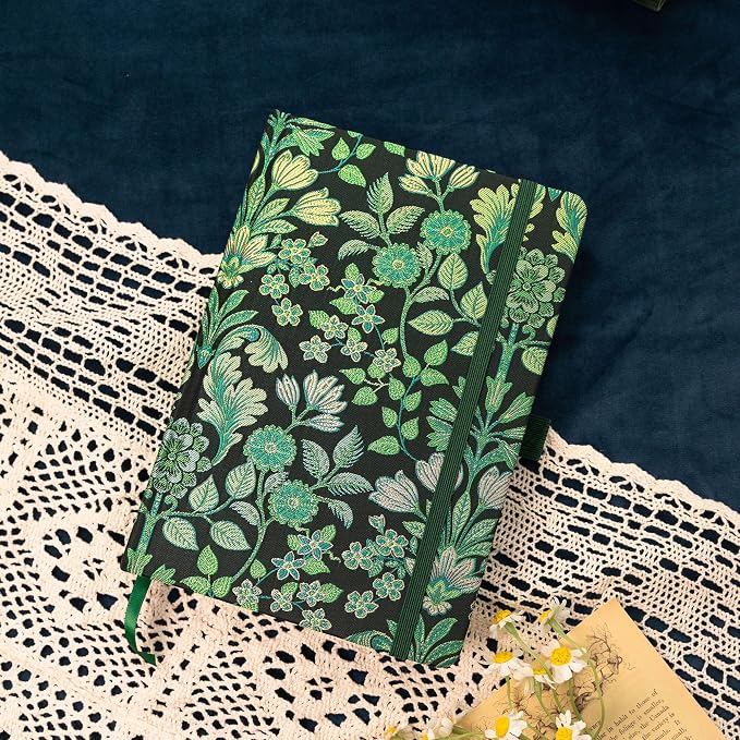 TIEFOSSI Lined Journal Notebook for Women Men, A5 Journals for Writing | 100gsm 316 College Ruled Pages Diary, Thick Paper, Perfect for Office & Home School Supplies, 8.4 X 5.8 In