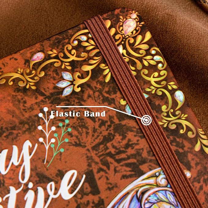 B5 Hardcover Journal for Women & Men -Butterfly Aesthetic Lined Notebook | 192 Pages Thick 80gsm Paper Writing Journal for Office, School, Travel Notes & Gift-9" x 6.9