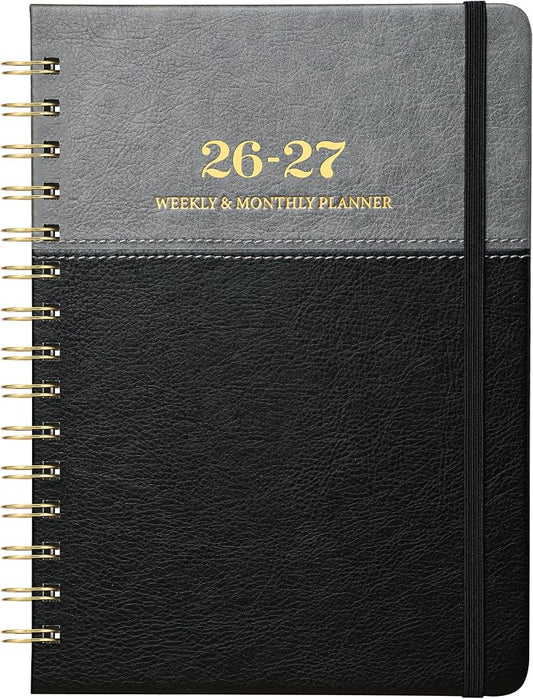 2026-2027 Planner - Weekly Monthly Calendar Planner 2026-2027, 6.4" x 8.5" | July 2026-June 2027, Academic Agenda with Elastic Closure, Inner Pocket