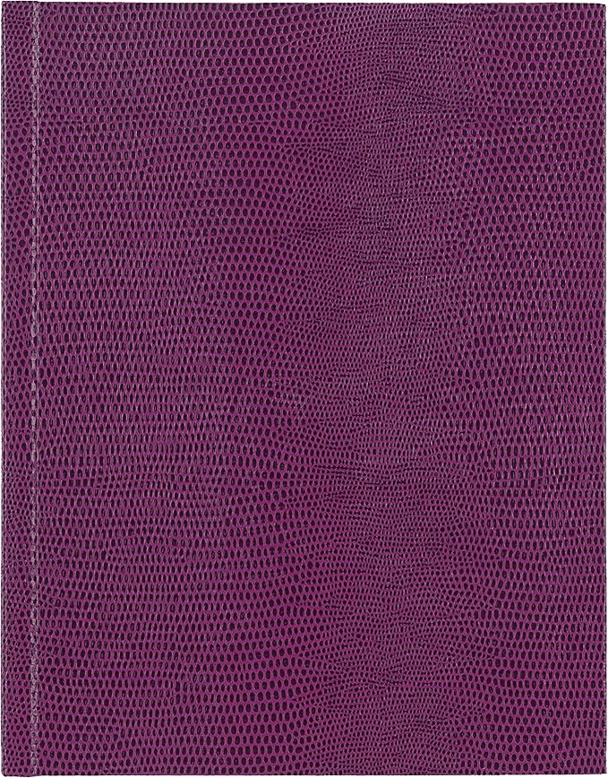 Blueline Executive Journal, Perfect-Bound, Hard Cover, 9.25" x 7.25", 144 Ruled Pages, Raspberry (A7.RAS)