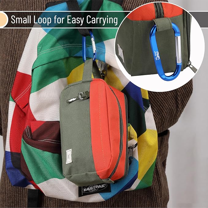 Mr. Pen- High Capacity Pencil Case, Large Pencil Pouch with 3 Compartments and 2 Pockets, Large Pencil Bag with Smooth Zipper, Cute Pencil Case Pouch Organizer, School Supplies for Teens